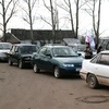 Распродажа бензина привела к крупной автомобильной пробке в Красноярске 
