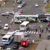 Аварии с автобусами спровоцировали пробки в Советском районе Красноярска