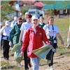 Волонтеры Богучанской ГЭС приняли участие во Всероссийском экологическом марафоне