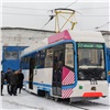 На улицы Красноярска выпустили современный трамвай