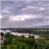 МЧС: на Красноярск идут дожди с градом и сильным ветром