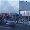 На улице Свердловской сгорело пустое кафе (видео)