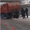 На правобережье Красноярска мусоровоз задавил женщину со странной запиской
