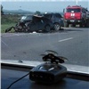 Под Красноярском при столкновении Hyundai и Chevrolet погибли два человека (видео)