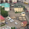 В центре Красноярска около памятника истории началась стройка