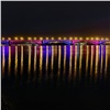 Названа дата запуска подсветки Коммунального моста. Красноярцам обещают показать все 7 режимов