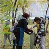 Сотрудники Красноярской ГЭС провели в Дивногорске экологическую акцию «Друзья Енисея»