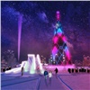 Красноярская мэрия показала эскизы главной новогодней ёлки в розовых и голубых тонах