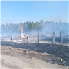 В Красноярском крае за сутки сгорело около 200 гектаров сухой травы