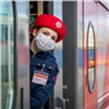 Поезда Красноярской железной дороги в летний период ежедневно усиленно дезинфицируют