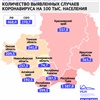 Скорость распространения коронавируса в Красноярском крае снижается четвертую неделю подряд