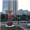 «Такого в Красноярске еще не было!»: на берегу Качи установили закаленного огнем «Хранителя» 