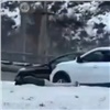 Дорожный конфликт на кольце Брянской закончился стрельбой из травмата (видео)