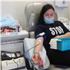 Более 200 красноярцев сдали за день 95 литров донорской крови