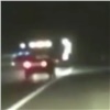 В Назарово пьяный водитель чудом избежал ДТП с грузовиком во время полицейской погони (видео)