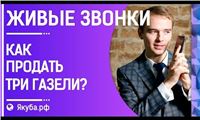 Звонок клиенту и продажа 3-х Газелей на тренинге. Звонит сам Якуба