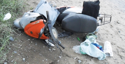 На трассе в Красноярском крае в результате столкновения с внедорожником погиб водитель мопеда