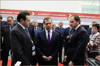 Акбулатов, Медведев, Кузнецов на Красноярском форуме