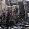 На Копыловском мосту сгорел автобус 
