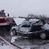 На трассе Красноярск-Енисейск погибли мужчина с малолетним сыном, еще трое ранены 