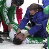 В Красноярске во время матча умер хоккеист из Омска
