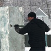Новогодний городок Советского района Красноярска украсят 30 ледовых скульптур