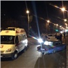 В центре Красноярска сбили перебегавшую дорогу женщину