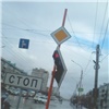 Ветер с дождем вывел из строя светофоры в Красноярске и спровоцировал пробки