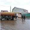 В Железногорске река Кантат подтопила несколько частных домов