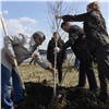 Работники зеленогорского ЭХЗ приняли участие в акции «Посади дерево за того парня»