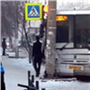На левобережье Красноярска автоледи спровоцировала ДТП с автобусом