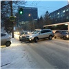 Мелкие аварии заблокировали движение по ул. Маерчака в Красноярске