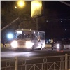 Упавший столб спровоцировал серьёзные пробки в центре Красноярска