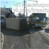 На ул. Копылова в Красноярске автобус опрокинул грузовик (видео)
