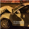 На проспекте Металлургов водитель разбил Audi о КамАЗ и пропал