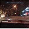 В Абакане с погоней задержали пьяного мотоциклиста (видео)