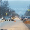 На правобережье Красноярска пьяный за рулем такси сломал пешеходу ноги