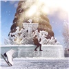Влюбленная пара победила в конкурсе фотографий в ледовом городке Татышев-парка
