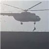 Спецназ с вертолета десантировался на «Красмаш» (видео)