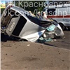 На ул. Свердловской водитель такси погиб при выезде на «встречку» (видео)