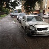 В Красноярске неизвестные оставили предупреждения владельцам автомобилей