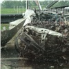 В Красноярске водитель Daewoo Nexia погиб после лобового столкновения с грузовиком