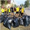 5000 мешков мусора и 200 пенсионеров: трудовые отряды Красноярска отчитались за июль