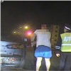 «Пытался сбежать от ДПС и пересадил за руль жену»: в Красноярске поймали пьяного и агрессивного водителя