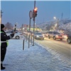 Красноярские дорожные полицейские отчитались о снижении аварийности в новогодние праздники