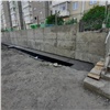 В Красноярске отремонтируют несколько опасных подпорных стен