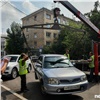 За 43 неоплаченных штрафа приставы арестовали иномарку жителя Красноярска