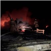 В Манском районе во время пожара в реабилитационном центре погиб человек