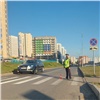 В Красноярске нашли водителя, который сбил школьницу на пешеходном переходе и скрылся с места ДТП (видео)