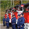 Пожарным Красноярского края подарили новые машины. Они заменят устаревшую технику в шести районах